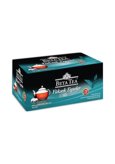 Beta Tea Yüksek Tepeler Demlik Poşet Çay 100 x 3.2 G