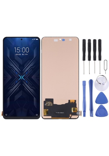 Cbtx Xiaomi Black Shark 4 / Black Shark 4 Pro Uyumlu Tft Malzeme Lcd Ekran Ve Dijital Etmek Tam Montaj