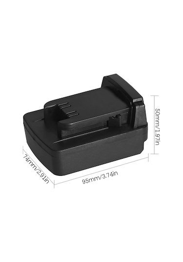 Tenfowee 18v-20v Lityum Pil Adaptörü - Bosch, Dewalt, Makita, Milwaukee Uyumlu Dönüştürücü