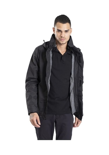 H Wınter 3 In 1 Jacket M 2011030-010 Siyah