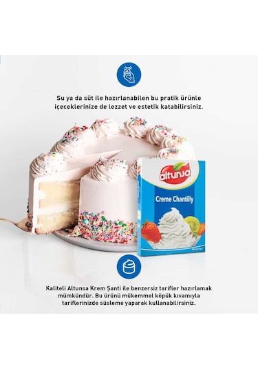 Altunsa Krem Şanti 2 Li Set 150 G