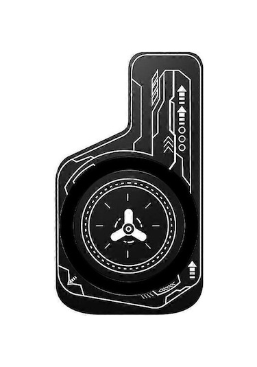 Cep Telefonu Soğutma Plakası Evrensel Manyetik Yarı İletken Soğutma Profesyonel Kaymaz Maliyet Radyatör Alanı Ultra İnce Cep Telefonu Kompozit Siyah