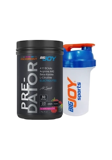 Bigjoy Predator Preworkout 510 Gr Orman Meyveleri Aroma