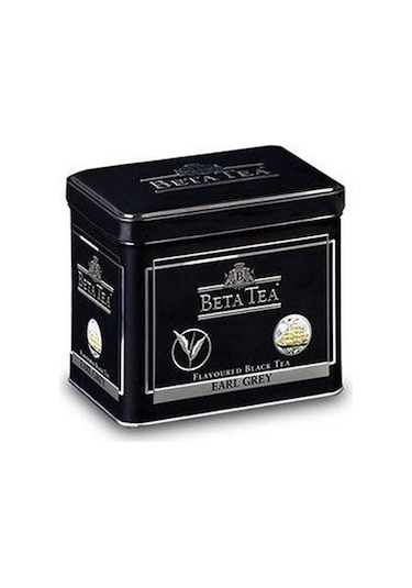 Beta Tea Earl Grey Bergamot Aromalı Siyah Dökme Çay Teneke 250 G