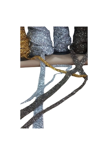 Silikonlu Yapıştırma Taş 1 Cm Siyah 1 Metre