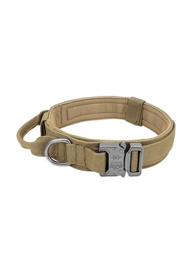 Askeri Dayanıklı Taktik Köpek Tasması - Alman Çoban & Büyük Irklar İçin Ayarlanabilir Naylon Yaka Beden M , Avcılık/eğitim Uyumlu