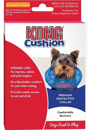 Kong Köpek Koruyucu Şişme Yakalık XS