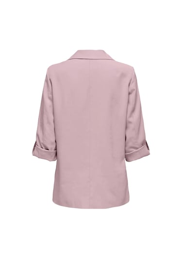 Only Kadın Onlarıs Rahat Kalıp Kolu Katlanabilir Blazer Ceket 15310839 Pudra Pudra