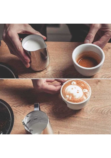 Epinox Çelik Süt Potu 1000 Ml Çelik