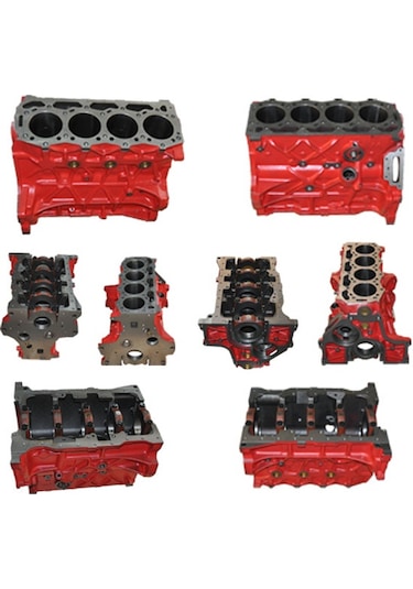 Ford Traktör Motor Bloğu 6610-6610S - 87800098 Üründür