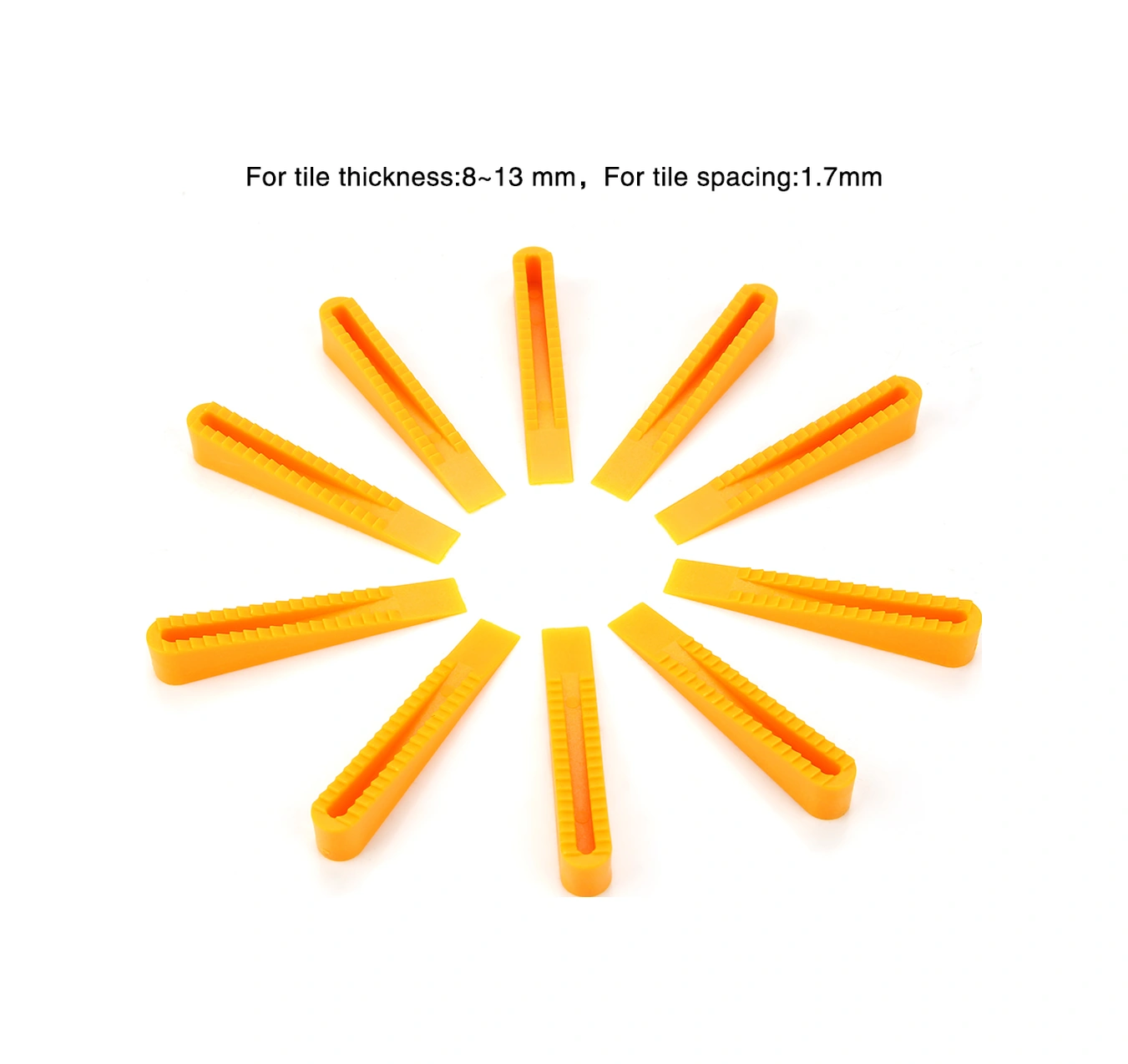 Tenfowee 100 Adet Dl-a02 Plastik Faience Düzeltici - Zemin Ve Duvar Kaplamalarında Hızlı, Eşit Ve Uyumlu Montaj İçin Araç Diğer