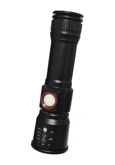 Panther Pt-4060 Usb Şarjlı 1000 Lümen Siyah