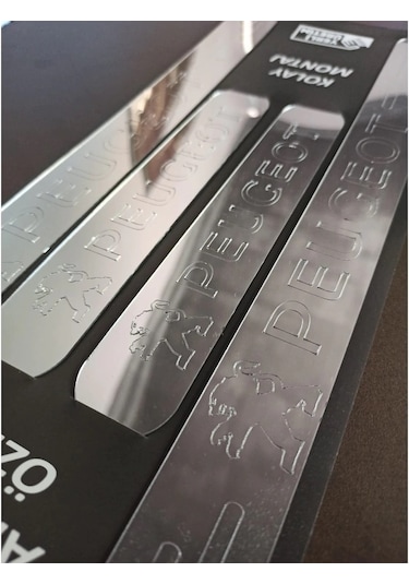 Peugeot 206 Uyumlu Kapı Eşiği 4'lü Set Ön Arka