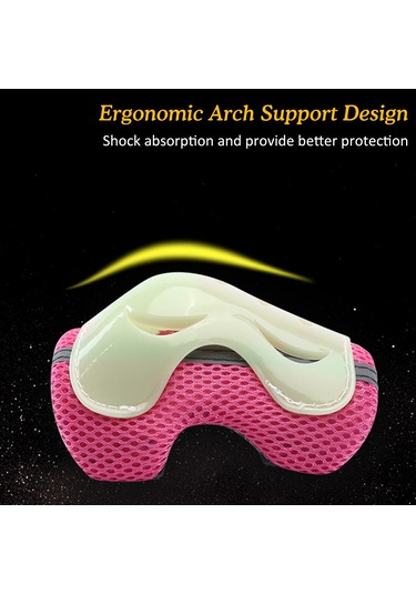 Ranyeek Pembe M Boy Paten Koruyucu Seti - 6 Parça Diz Dirsek Bileklik Çantası Çok Renkli