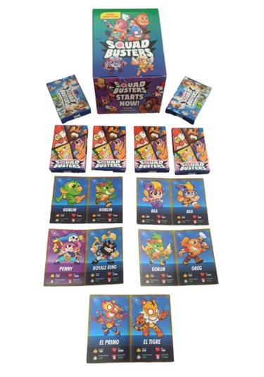 Squad Busters Kart Serisi 240 Adet Oyun Kartı 24 Paket