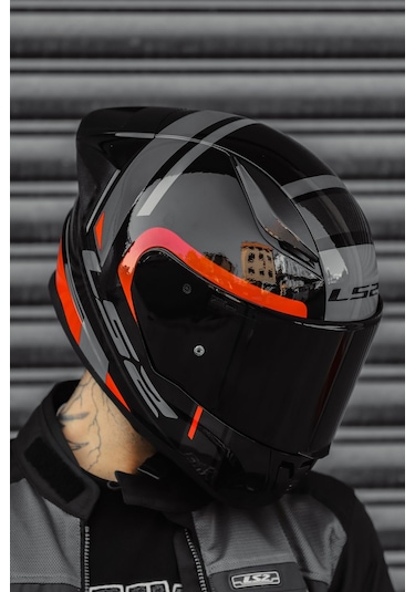 Rapıd 2 Race Chos Siyah Kırmızı Kask Siyah