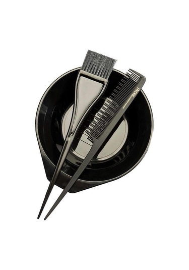 Golden Plus Lüx Saç Boyama Seti Tas + Fırça + Tarak