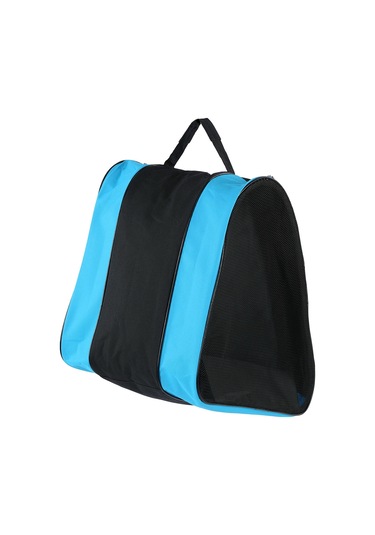 Aubyhe Üç Bölmeli Oxford Kumaş Paten Çantası - Spor Ekipmanı Ve Giyim İçin Geniş Kapasite, Havalandırıcı Ağı Bölmeler, Ayarlanabilir Askı Mavi