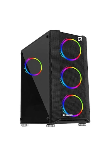 Quantum Gaming QG-9405G PANDA PN1310 R5-7500F 32 GB 1 TB NVMe 8 GB RTX5060 Free Dos Masaüstü Oyuncu Bilgisayarı