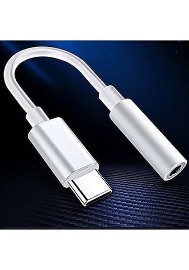Samsung Uyumlu Type C 3.5mm Çevirici Kulaklık Adaptörü İçin Kulaklık Ses Çevirici 3.5mm Jack. Samsung Gala