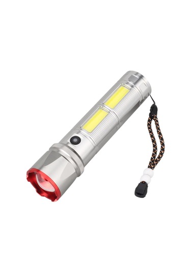 Panther Pt-4100 Usb Şarjlı El Feneri Siyah