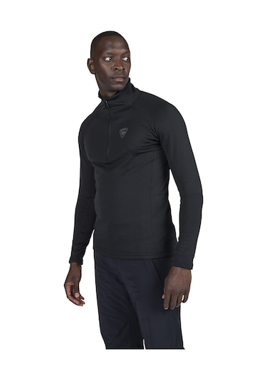 Rossıgnol Rossignol Blackside Erkek Yarım Fermuarlı Polar Üst Blk Siyah