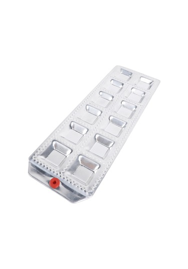 Konesam Alüminyum Alyazı 12 Delikli Kare Manti Kalıbı - Ev Ve Restoranlar İçin Pratik Pasta Ve Manti Yapım Aracı Diğer