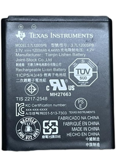 Texas Instruments N2bt/bkt/b Kablosuz Şarj Edilebilir Batarya Siyah