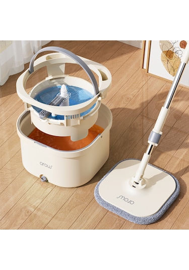 Arow Temiz Kirli Su Ayırabilen 2 Yedek Bezli Mop Seti