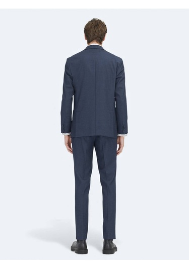 Lacivert Düz Takım Elbise Lacivert