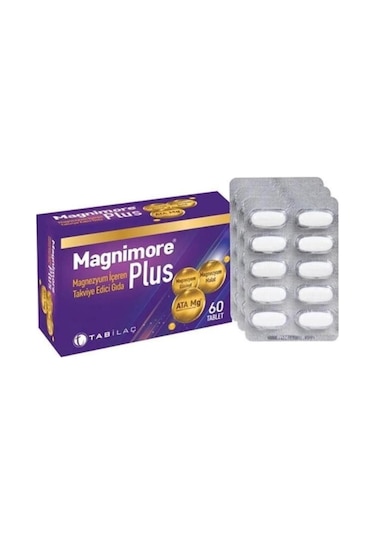 Plus 60 Magnezyum Içeren Takviye Edici Gıda