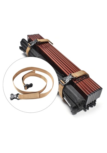 Homyl Seyahat Bagaj Sabitleme Kayışı Ambalaj Kemeri Çantası Haki