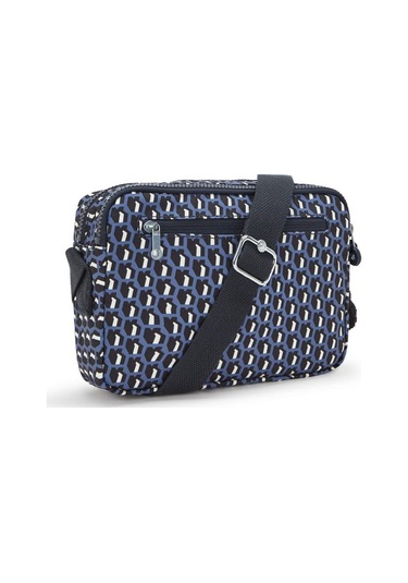 Kıplıng Abanu M Orta Boy Omuz Çantası Desenli 3d K Blue Mavi