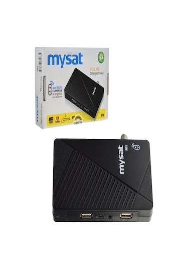 Mysat M1 Bluetooth Kumanda Dijital Full HD Uydu Alıcı