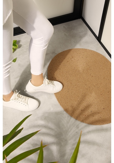 Ocean Home Textile Jüt Halat Çok Amaçlı Dekoratif  İç Dış Kapı Ön