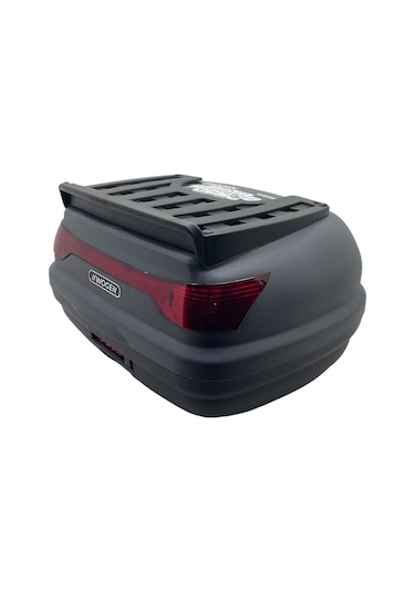 52 Litre Nardo Gri Topcase Sırt Dayamalı Üst Bagajlı