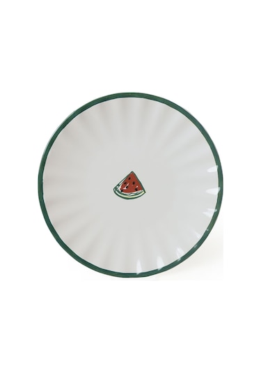 Keramika Fruit Feast Sirius Servis Tabağı 27 Cm 4 Adet 23108-09-10-11 Çok Renkli