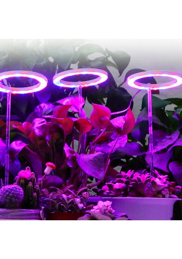 Reedark 4 Başlı Usb Bitki Büyütme Lambası - İç Mekan Bitkileri İçin Tam Spektrum Led Işık Diğer