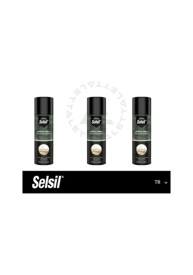 Selsil Silikon Sprey 500 Ml 3 Adet