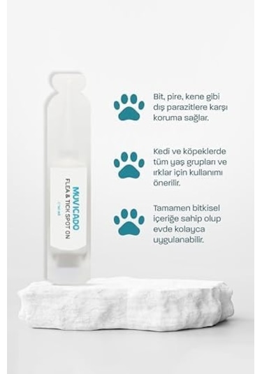 Kedi Köpek Worm Stop İç Dış Parazit Damla Tablet Seti