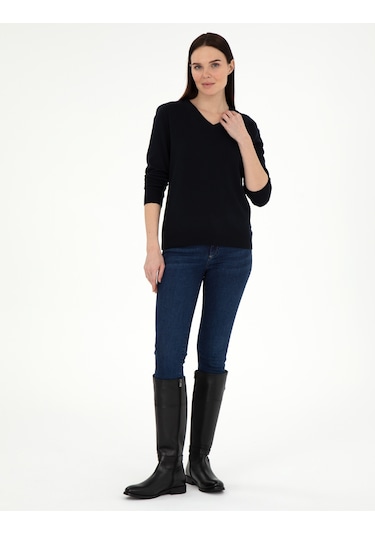 Pierre Cardin Kadın Lacivert Kazak /triko 50300803-vr033 Lacivert Pierre Cardin Kadın Lacivert Kazak /triko 50300803-vr033 Lacivert