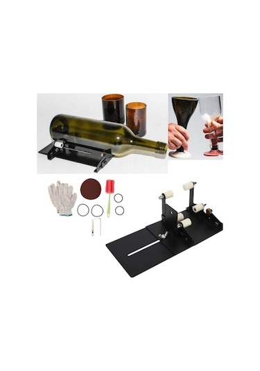Şişe Kesme Dıy Şişe Kesici Makinesi Şişeler Ve Cam Şişeler Kesici Alet Aksesuarları Araç Kiti İle