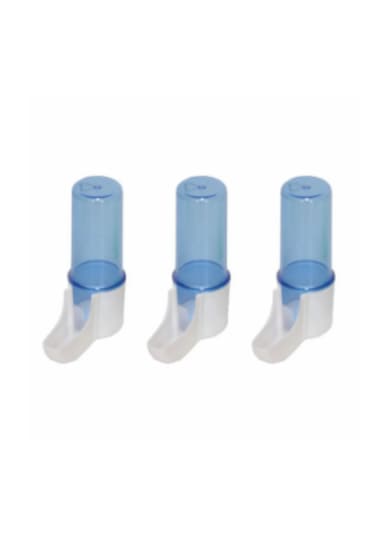 Parmak Mavi Suluk 7 Cm 20ml Kapasiteli 3 Adet