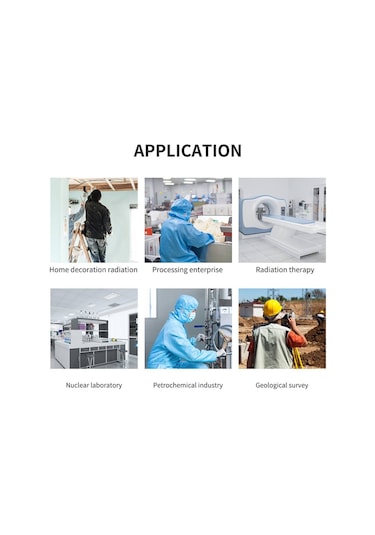 Bosean Fs-600 Nükleer Radyasyon Dedektörü Geiger Sayacı X-ışını Beta Gama Test Cihazı Gm Sayacı Doz Hızı Gerçek Zamanlı Dozimetre