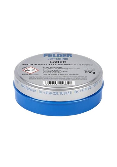 Felder Lötfett Lehim Pastası - 250g