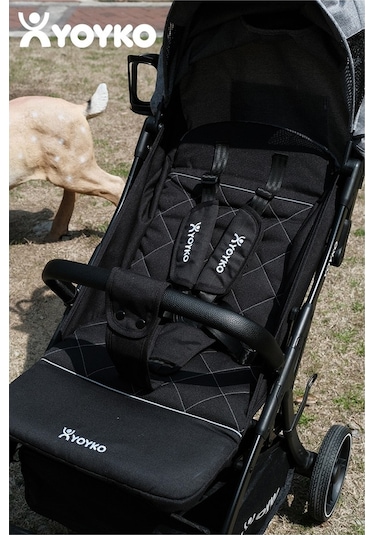 Yoyko Max Kabin Boy Tek Elle Otomatik Katlanan Pratik Autofold Bebek Arabası