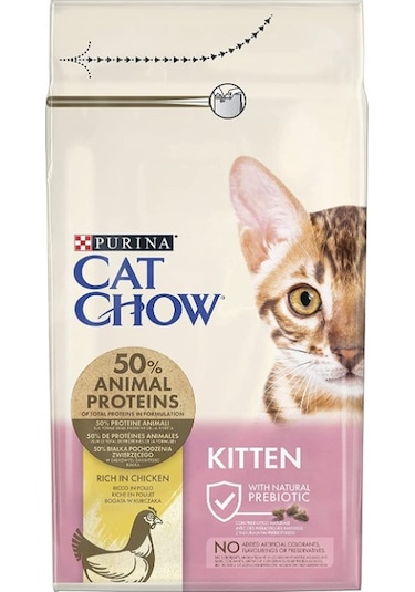 Purina Cat Chow Kitten Tavuklu Yavru Kedi Maması 1500 G