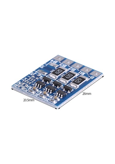 Jeemson 3s Li-poly/li-ıon Pil Dengeleyici Modülü - 11.1v/12.6v 18650 Pil Akım Ve Voltaj Dengeleme - 66ma Denge Akımı