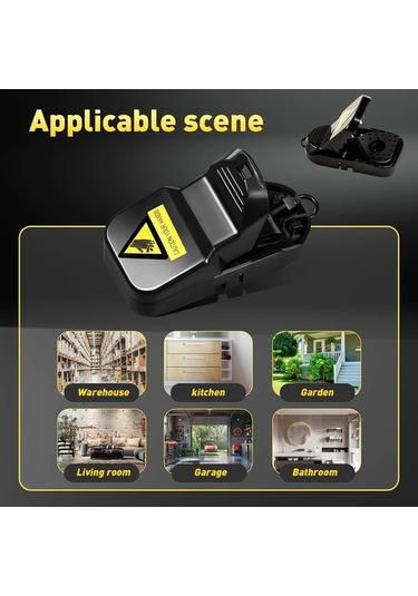 Willowhaven 4 Adet Hafif Temasız Fare Kapanı Ev Apartman Yurt İçin Hızlı Güvenli