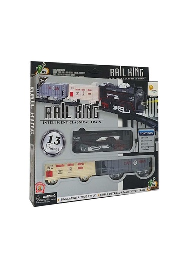 DUMAN DMNTL01 KUTUDA PİLLİ TREN SETİ 13 PARÇA